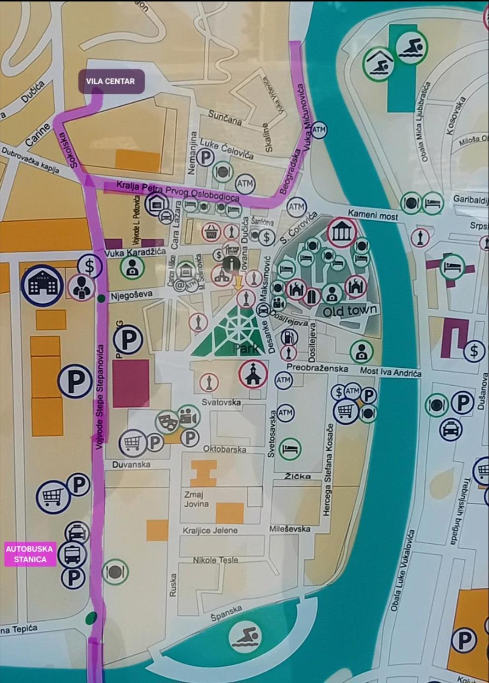 Vila Centar Требинє Екстер'єр фото